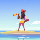 L'île de Tortuga - Anniversaire Moussaillon